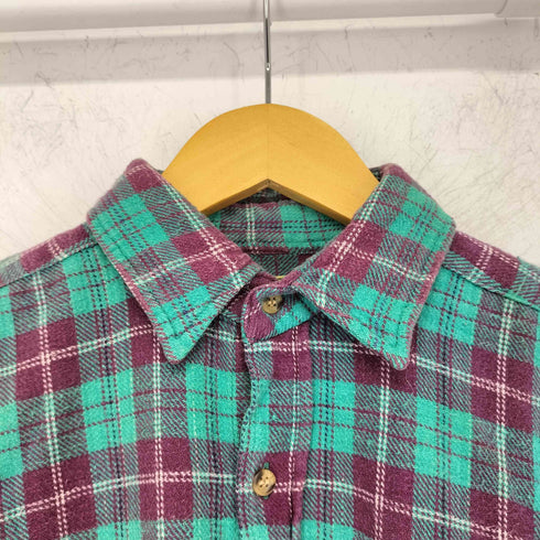 POWER CENTER 90S チェックネルシャツ メンズ import:M
